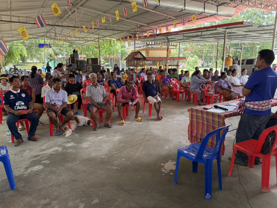 ประชุมประชาคมแผนพัฒนาท้องถิ่น ประจำปีงบประมาณ 2569 (แผนพัฒนาท้องถิ่นปี พ.ศ.2571-2575) ณ บ้านโสนน้อยพัฒนา ม.12 ต.หนองโสน
